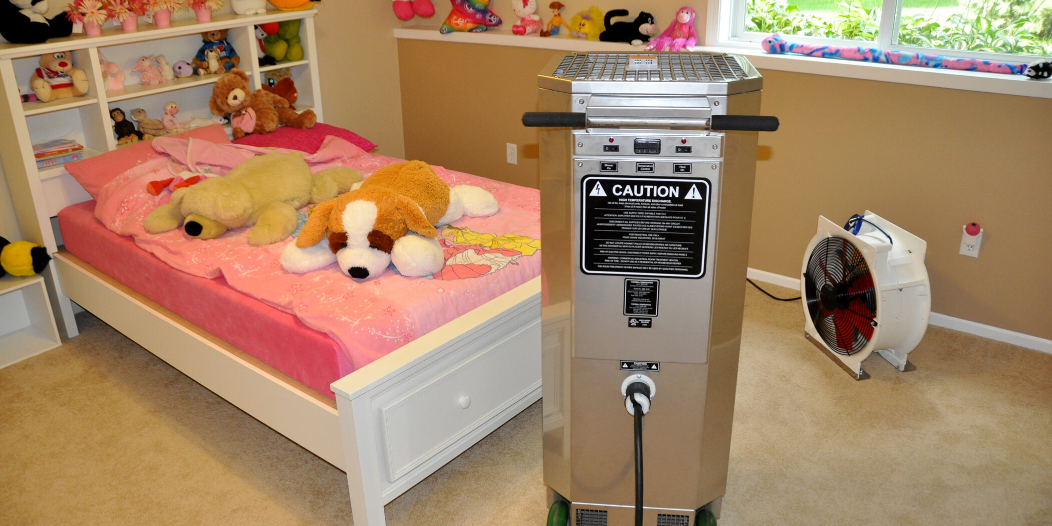 Bed Bug Heater in Bedroom Pic for Bed Bug Page