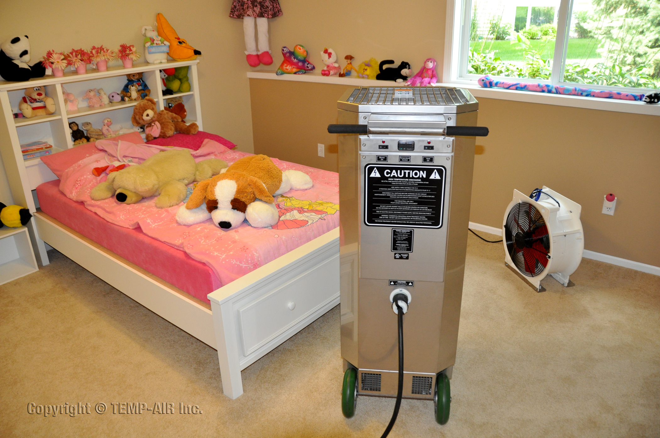 Bed Bug Heater in Bedroom Pic for Bed Bug Page